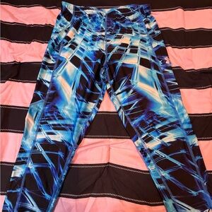 Dana Buchman Teal V-Neck Linen-Blend Tank